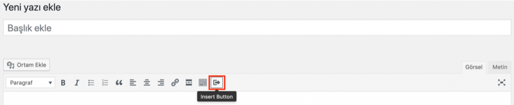 Forget About Shortcodes Button eklentisi ile WordPress buton ekleme