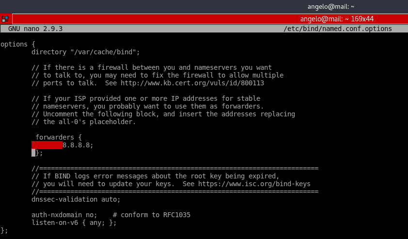 Ubuntu mail server kurulumu için DNS alanını düzenlemek
