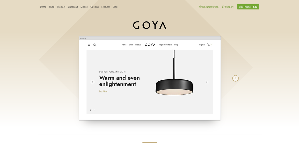 Goya WP WooCommerce Teması